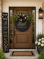 Blessed & Highly Favored Luxury Door Hanger with Door Leaner