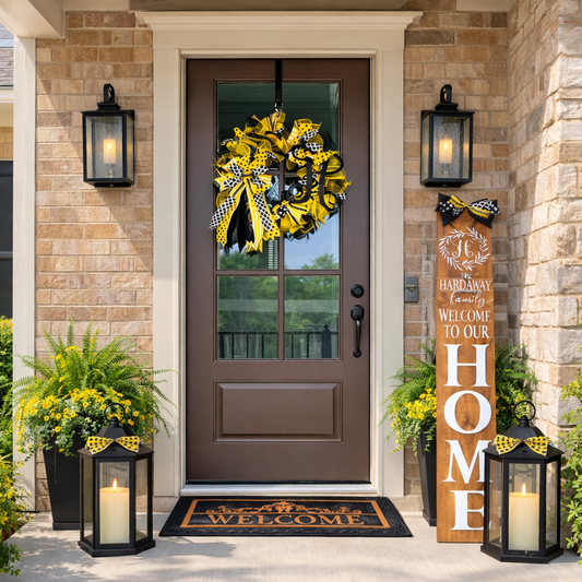 The DELUXE Monogram Wreath Set