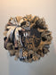 Luxury Home Sweet Home Wreath | Neutral Front Door Wreath | Fuzzy's World