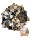 Luxury Black, Tan & Cream Home Sweet Home Wreath | Modern Front Door Decor | Fuzzy’s World