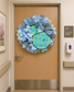 Luxury Personalized Baby Boy Hospital Door Wreath | Custom Birth Announcement Wreath | Newborn Delivery Room Door Decor | Baby Shower Gift