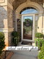 Blessed & Highly Favored Luxury Door Hanger with Door Leaner