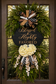 Blessed & Highly Favored Luxury Door Wreath | Premium Everyday Front Door Swag | Farmhouse Porch Decor| ONE WREATH