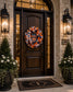 Inspired Auburn Tigers Wreath – Luxury Auburn Football Door Wreath for Front Porch Decor