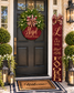 Blessed & Highly Favored Luxury Door Hanger with Door Leaner