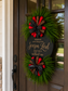 Luxury Faith-Inspired Door Hanger | “Whatever You’re Doing in This Season Lord, Don’t Do It Without Me” | Custom Front Door Decor