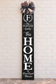 Blessed Beyond Measure Wreath & Personalized HOME Door Leaner Set | Custom Porch Decor