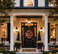 Inspired Auburn Tigers Wreath – Luxury Auburn Football Door Wreath for Front Porch Decor