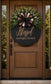 Blessed & Highly Favored Luxury Door Hanger with Door Leaner