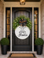 Luxury Christian Front Door Wreath | "Weapons May Form, But They Won't Prosper in This Home" | Everyday Door Hanger